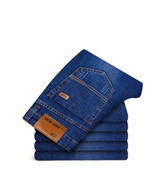 Jeans Wear 5 Piece Straight Cut Jeans Trousers - Blue