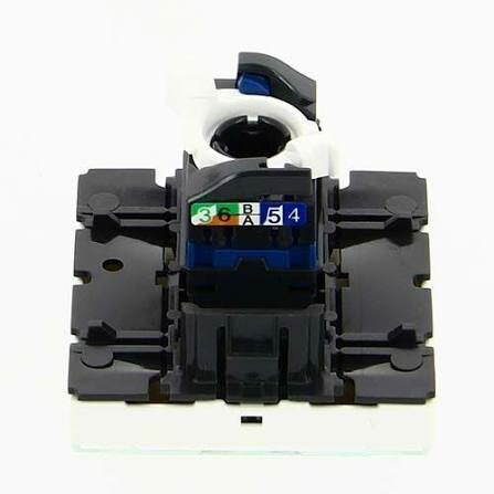 Prise RJ45 Cat6 encastrable