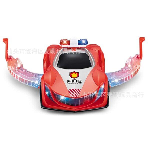 Voiture de secours jouet lumineuse