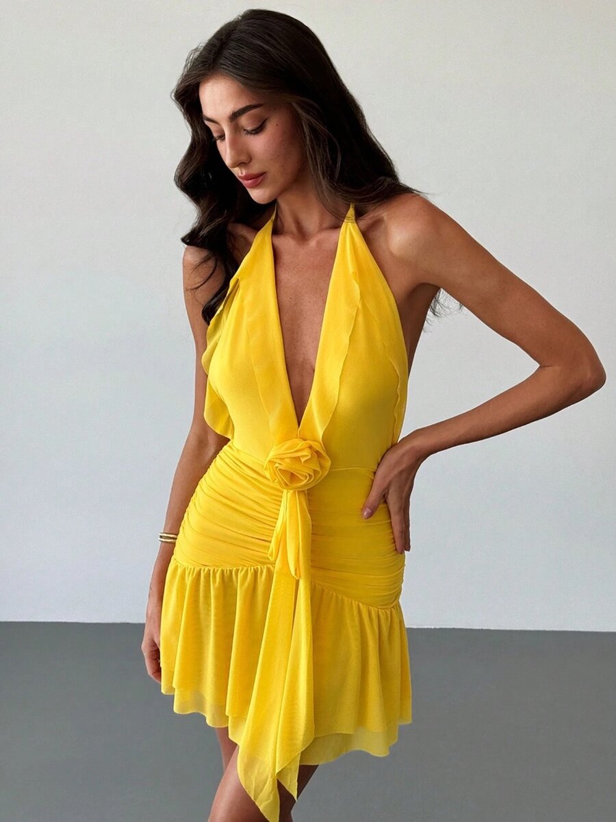 Yellow dress