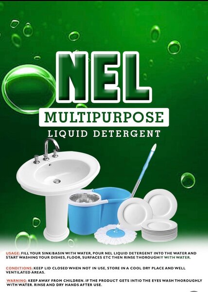 Multipurpose liquid detergent