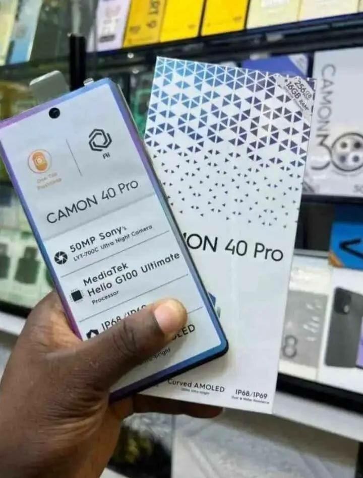 Techno camon 40 pro