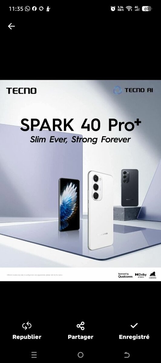 TECNO SPARK 40 Pro+