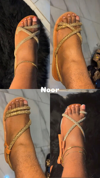 Sandales élégantes en cuir