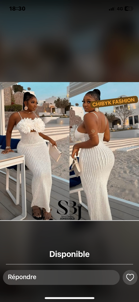 Différents robe disponible