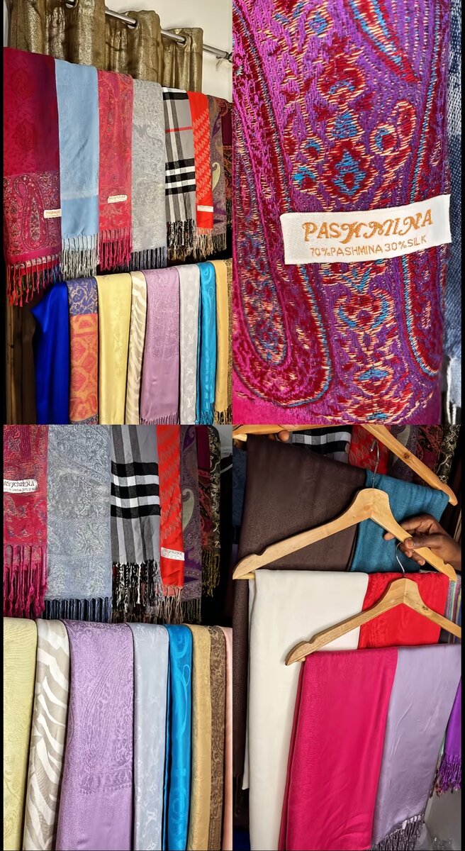 Foulards pashmina