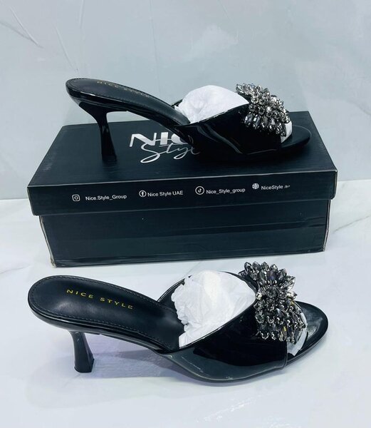 Mules glamour strass femme