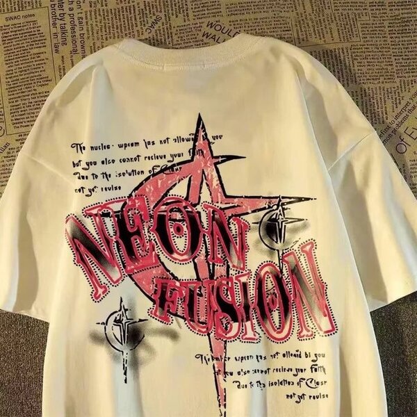 T-shirt imprimé unisexe