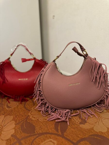 Sac à main à franges chic