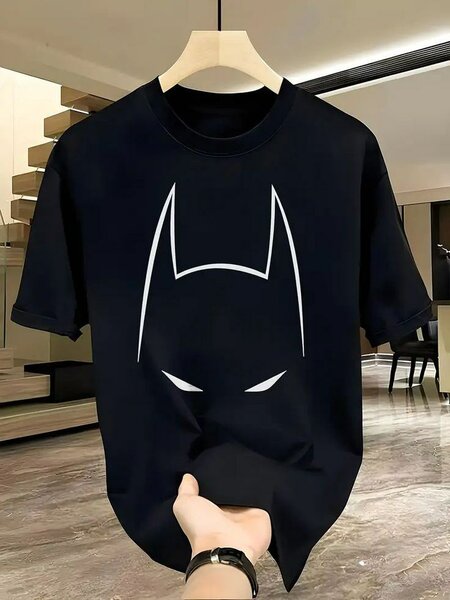 T-shirt Batman noir pour homme