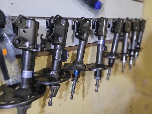 Shock absorbers, engine mounts, arm bushes and, Ball joints