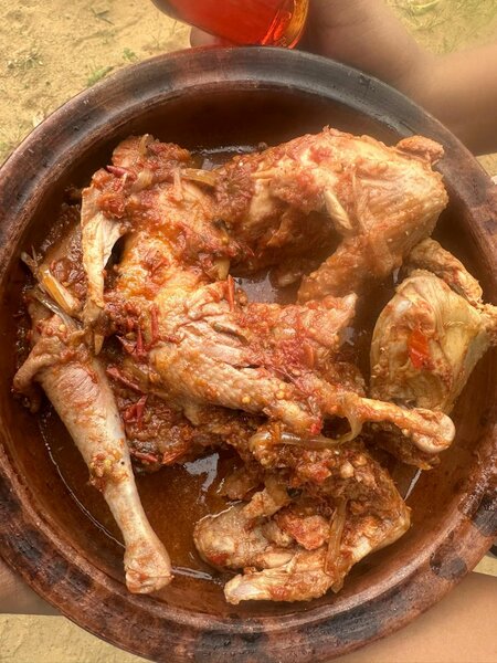 Poulet africain épicé