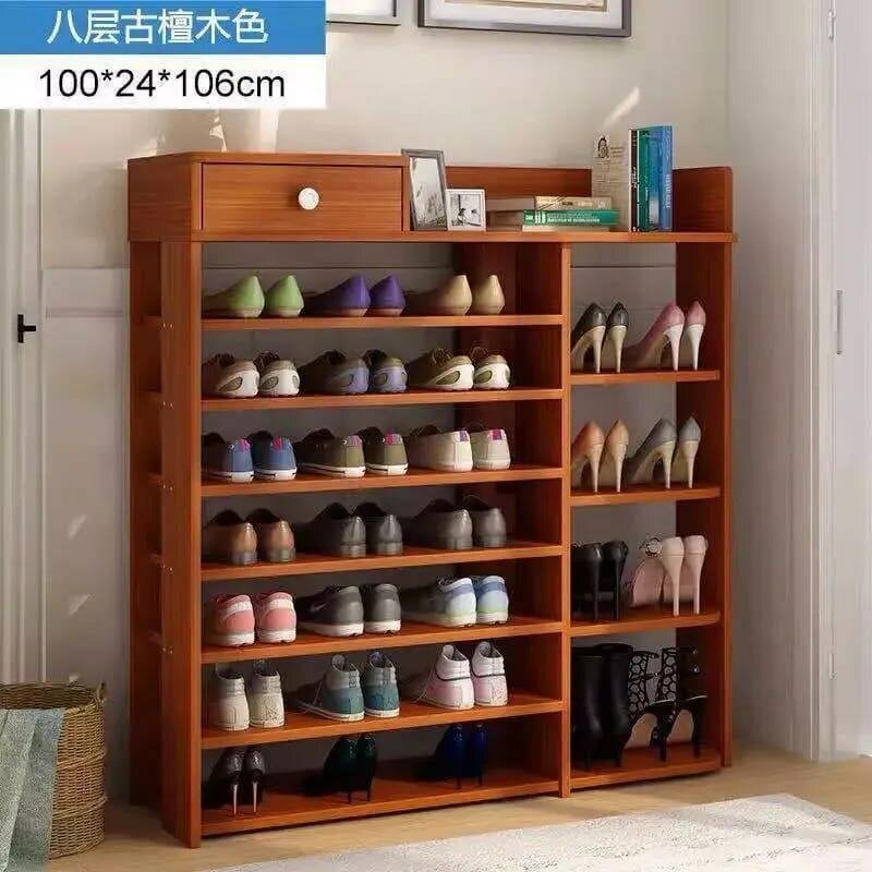 Étagère à chaussures en bois