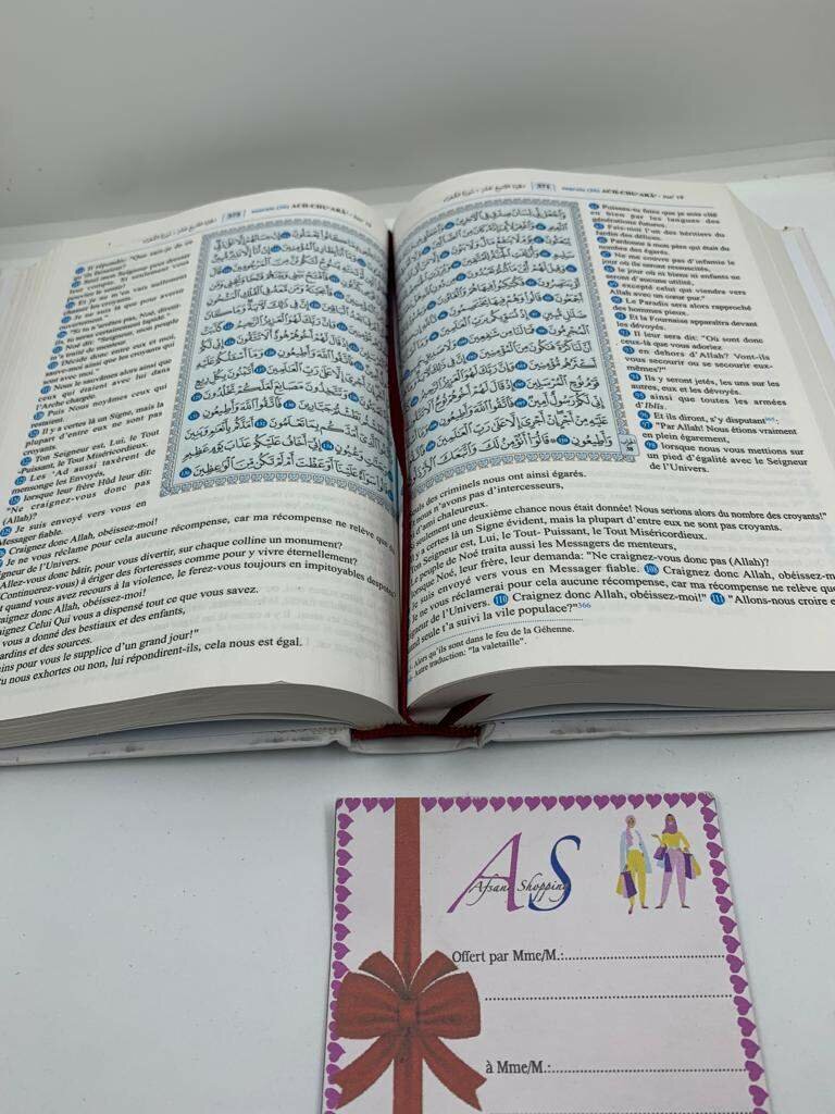 Coran bilingue français-arabe