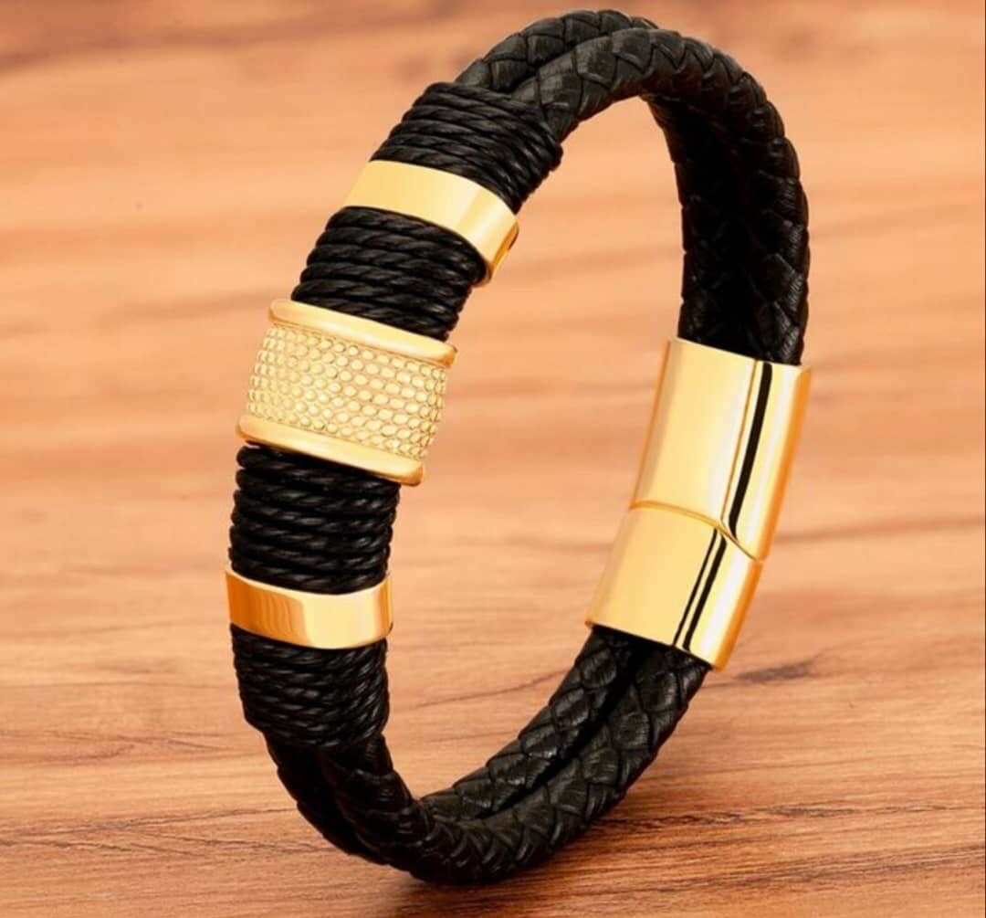 Bracelet en cuir homme