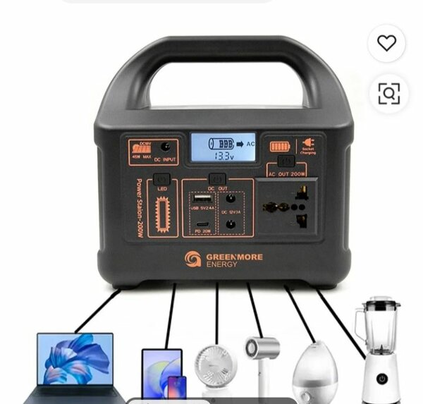 Greenmore Station d'Énergie Portable