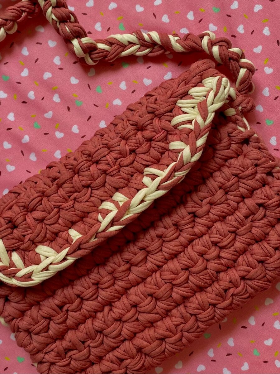 Вязанная сумка