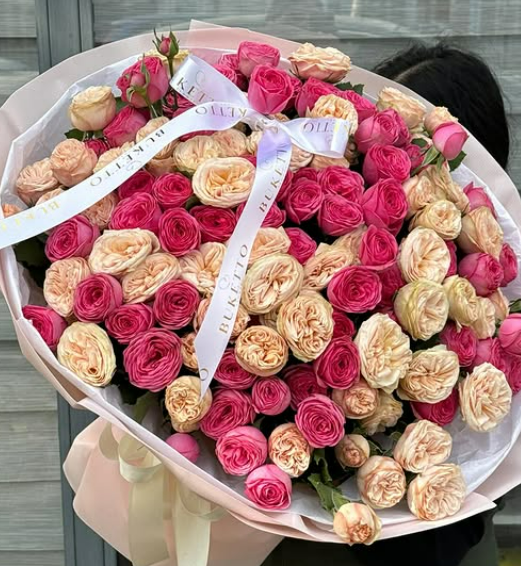 крупноголовые бутоны пионовидных спрей