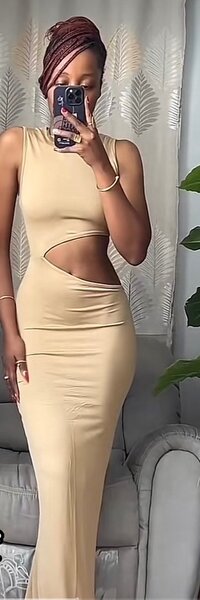 Robe Moulante Évasée Sexy