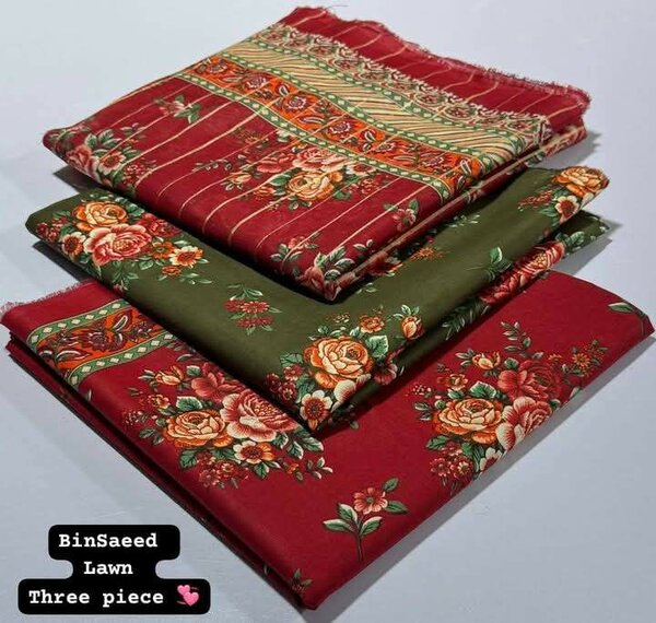 Bin saeed printed lawn