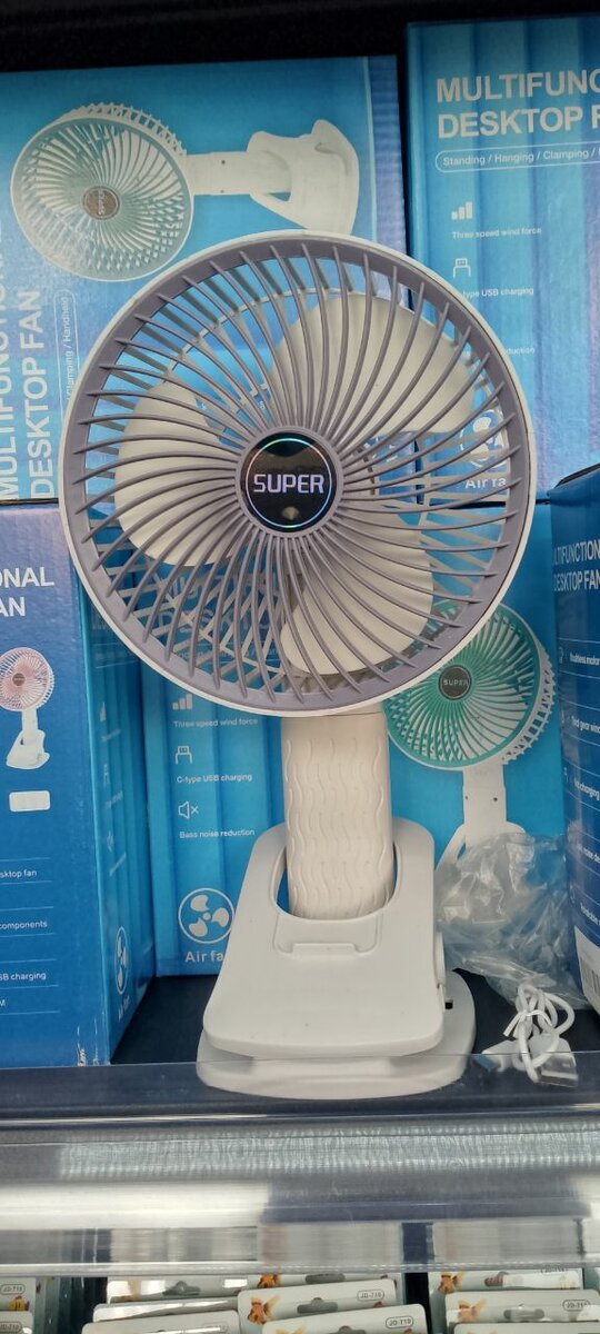 Ventilateur de bureau portable