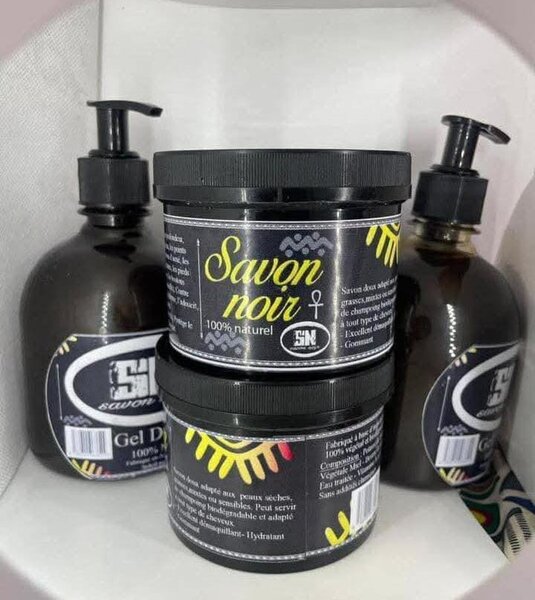 Savon noir naturel visage