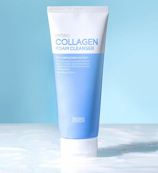 Пенка для умывания с коллагеном TENZERO Hydro Collagen Foam