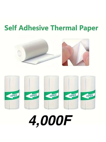 Papier Thermique Autocollant