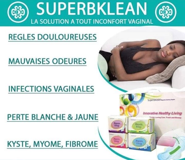 Superbklean Serviettes Hygiéniques