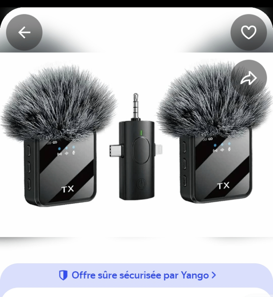 Microphone sans fil pro