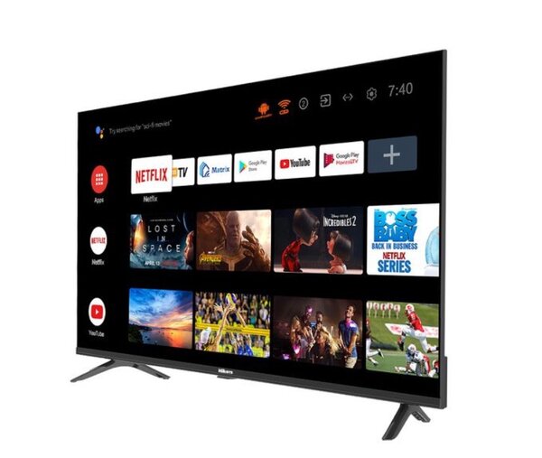 43" - Frameless Android Smart FHD LED TV - HDMI - Black Pm *