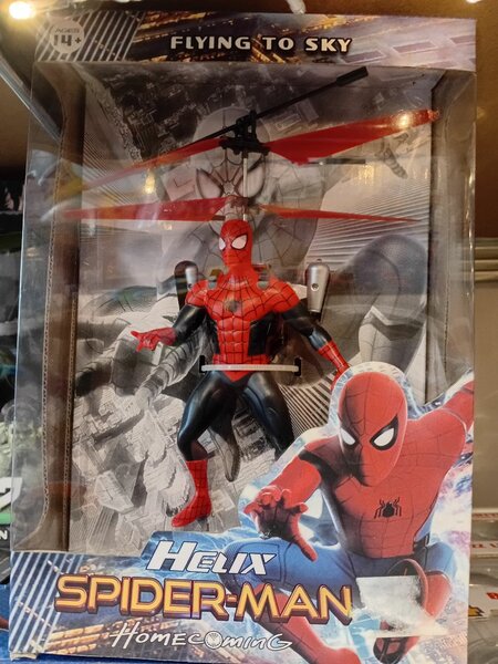 Hélicoptère Spider-Man volant