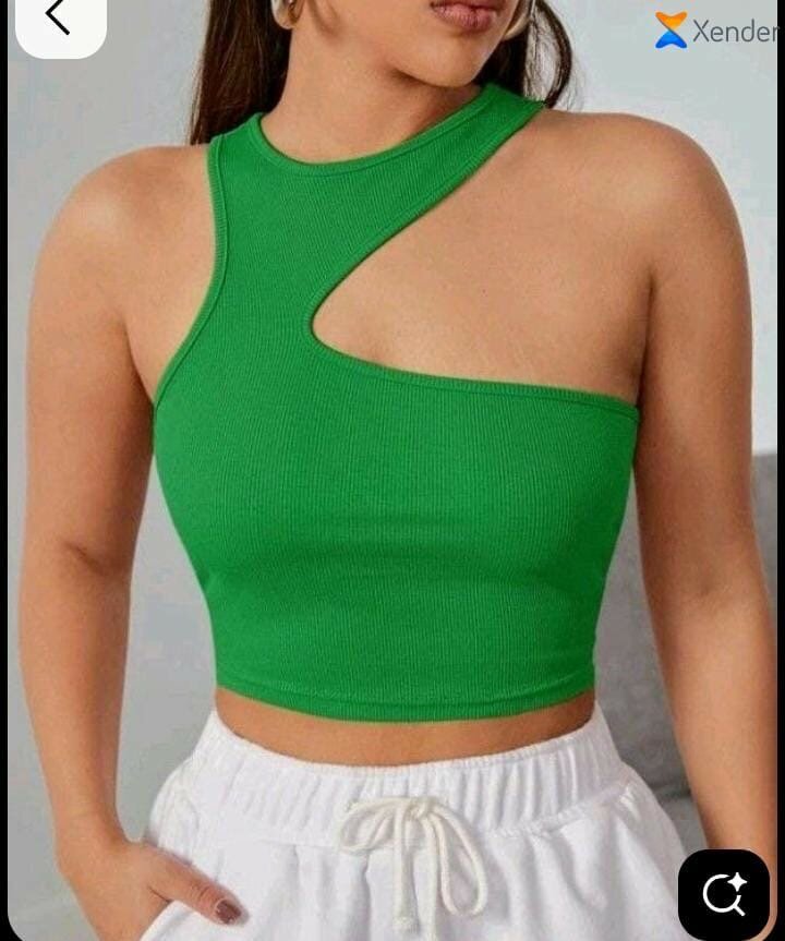 Top asymétrique élégant