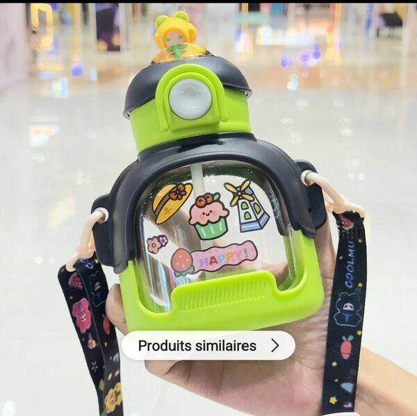 Bouteille d'eau enfant amusante