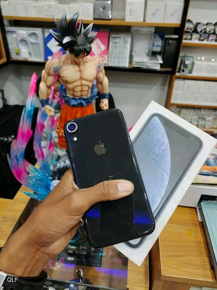 iPhone XR avec coque élégante