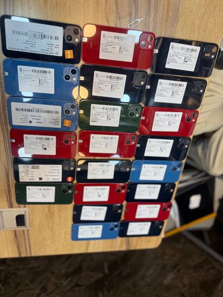 Smartphones débloqués multicolores