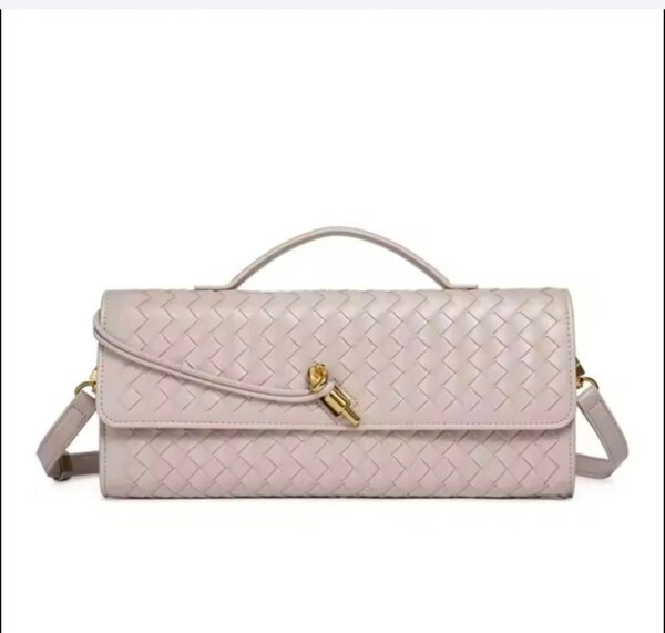 Sac à bandoulière en cuir tressé