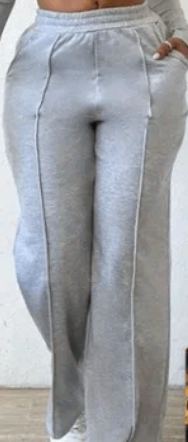 Pantalon de jogging femme gris