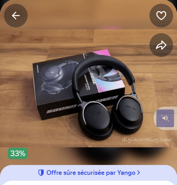 Casque sans fil Bose