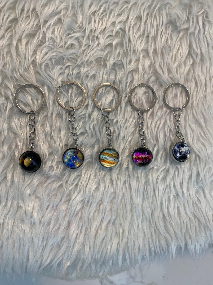 Porte-clés Galaxy Planètes