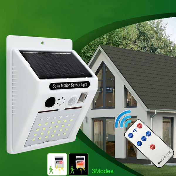 Lampe solaire avec détecteur de mouvement