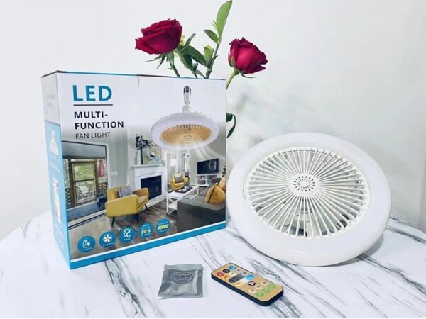 Ventilateur plafonnier LED