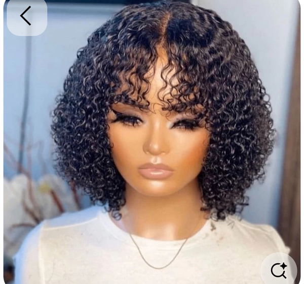 Perruque Bouclée Naturelle