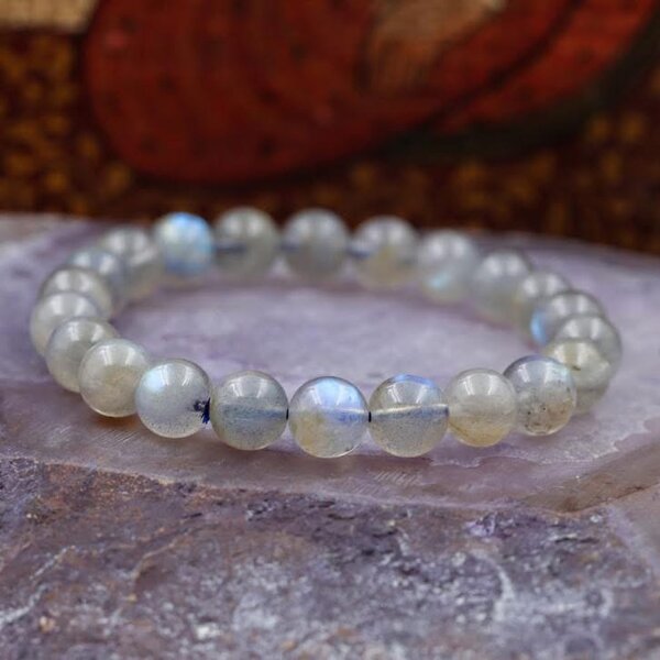 Bracelet en perles naturelles