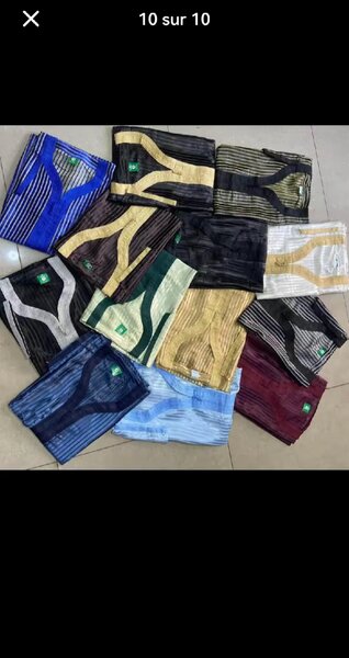 Boubou homme chic en soie