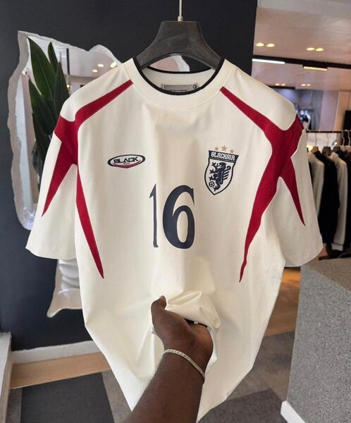 Maillot de football blanc