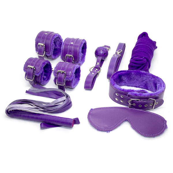 Kit BDSM 10 Pièces Couleur