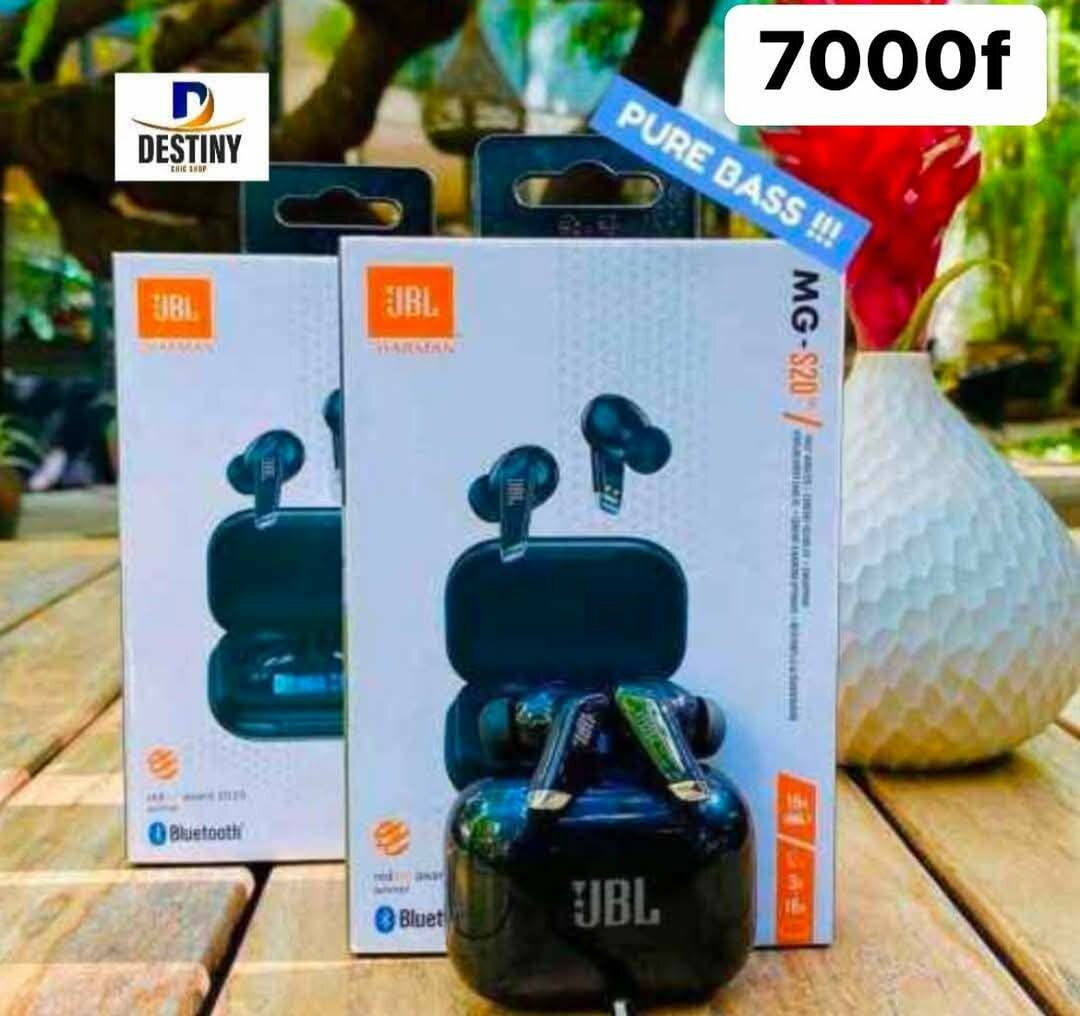 Écouteurs bluetooth JBL PURE BASS