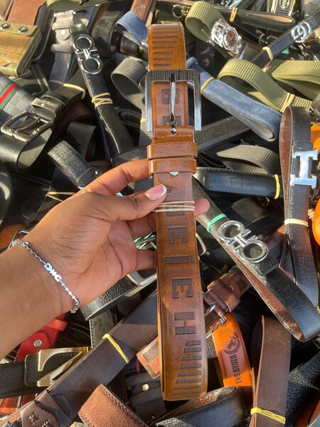 Ceinture en cuir élégante