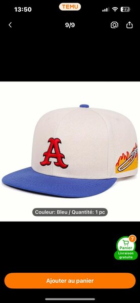 Casquette Snapback New era